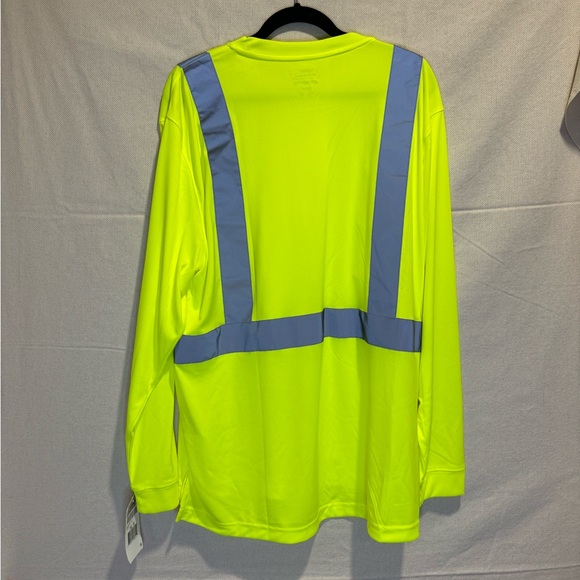 NWT Dickies Neon Reflective Long Sleeve Shirt - Picture 8 of 8